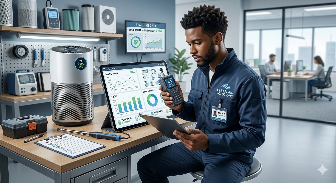 IAQ Monitoring, Measurement & Data Analysis