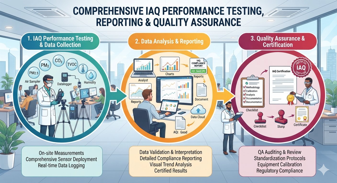 IAQ Performance Testing, Reporting & Quality Assurance