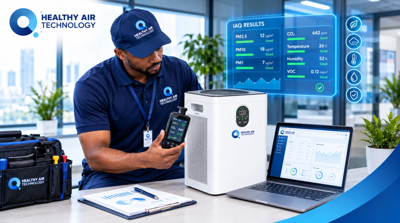 IAQ Performance Testing, Reporting & Quality Assurance